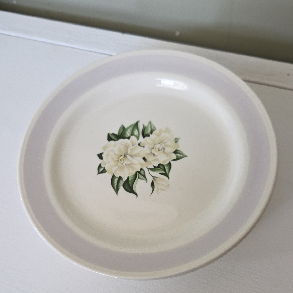 Vintage 1940's Homer Laughlin Nautilus Plates 8 Included